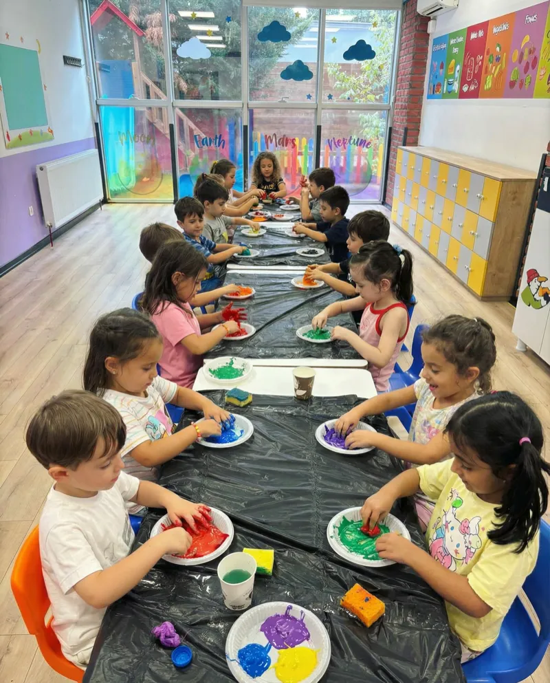 Ataevler anaokulu çocuk aktiviteleri ve eğitim ortamı