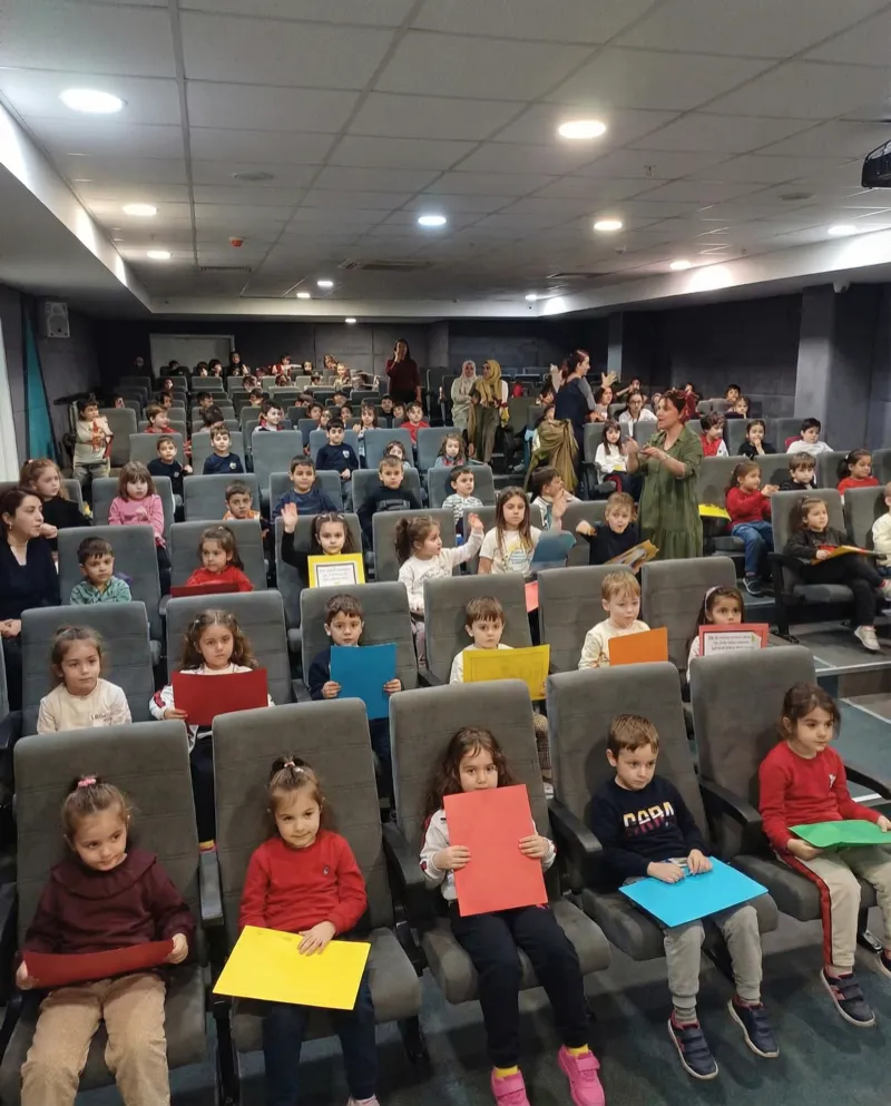 Ataevler anaokulu modern sınıf ortamı