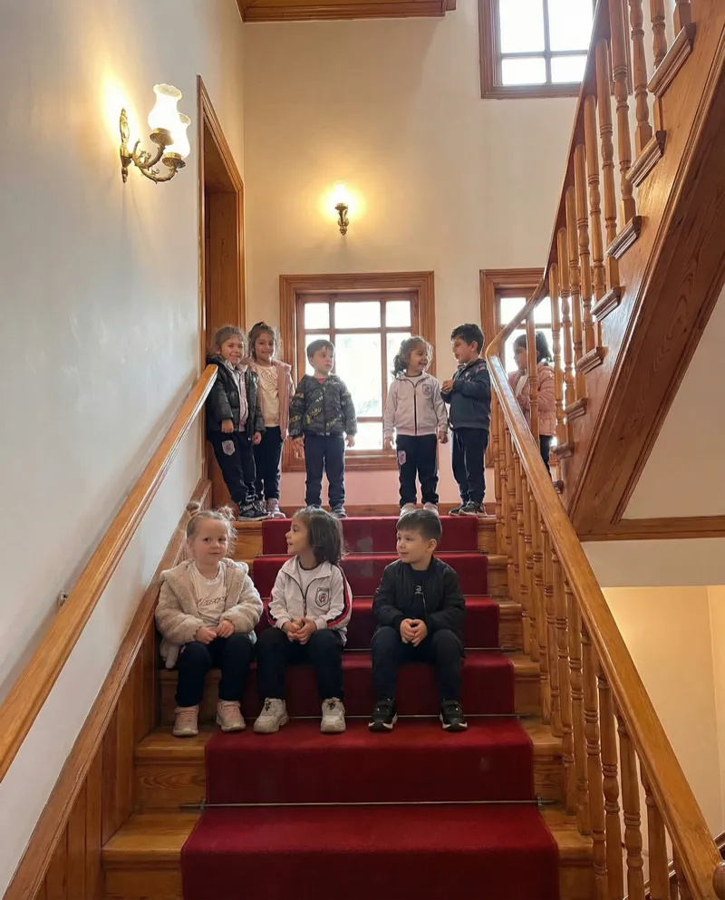 Beşevler anaokulunda jimnastik ve hareket etkinliği