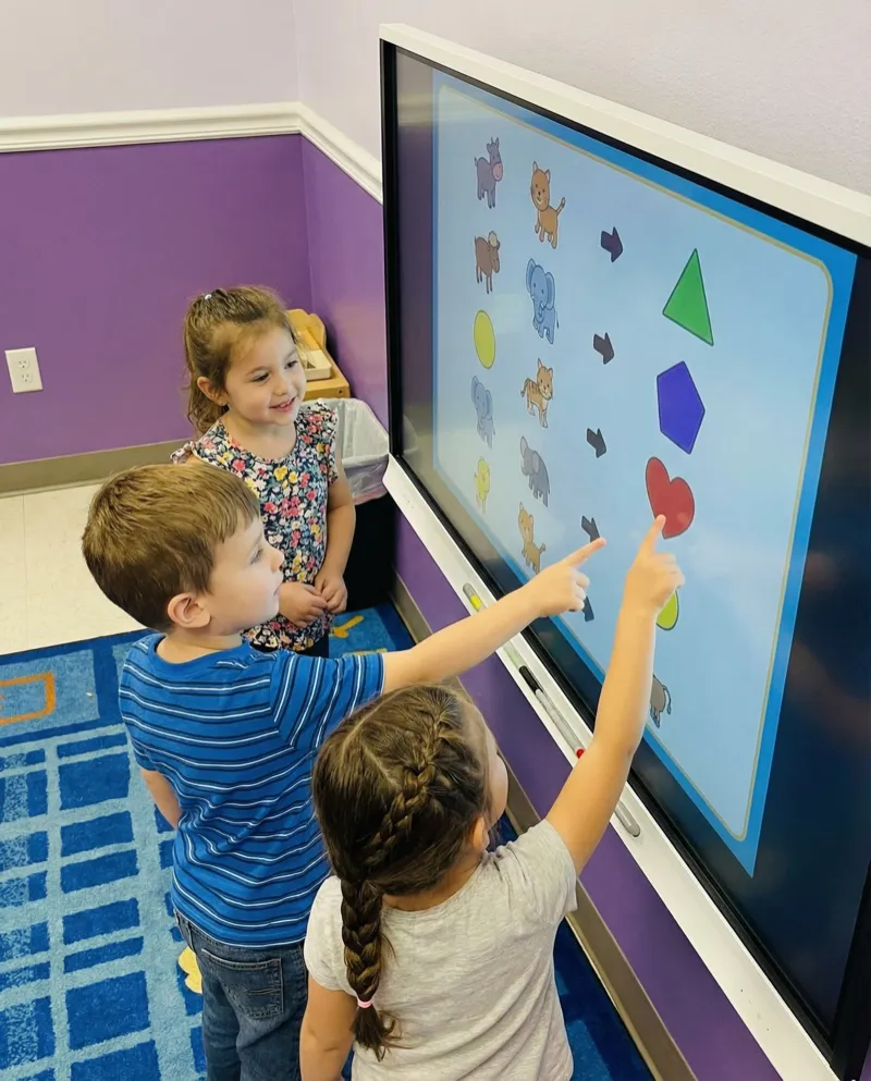 Nilüfer özel anaokulunda akıllı tahta ile eğitim