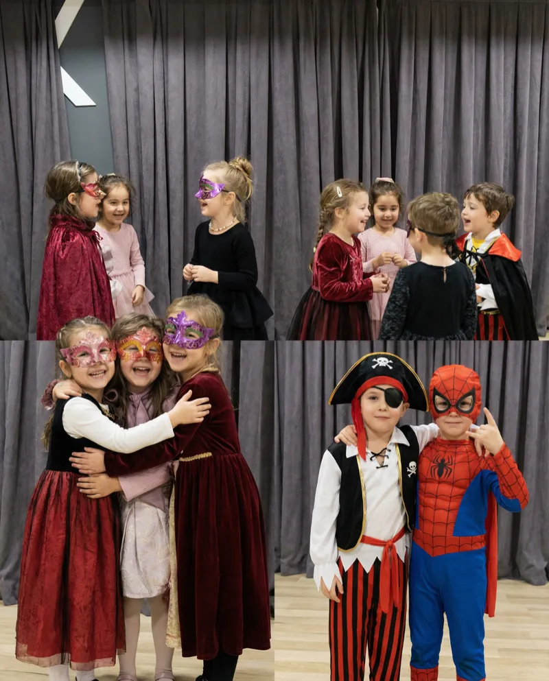 Özlüce anaokulunda kostüm ve balo etkinliği