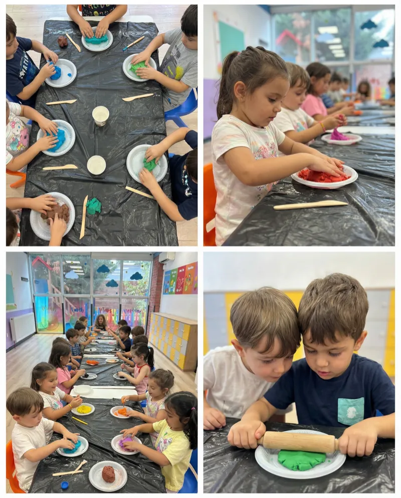 Bursa tam gün kreşte çocuk aktiviteleri